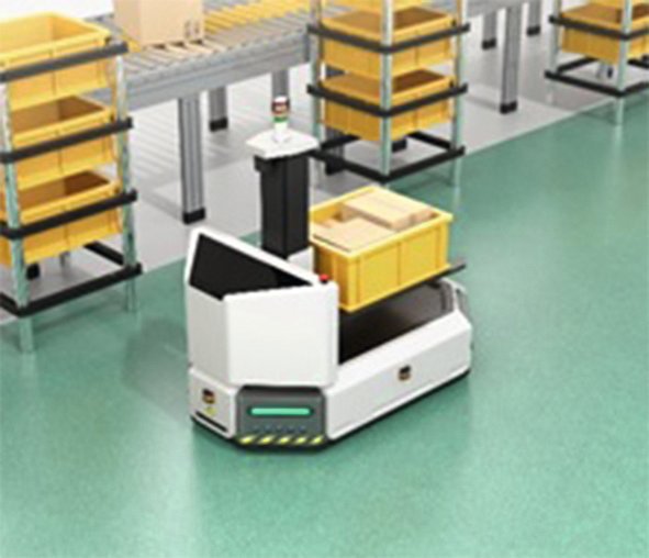 Mobile robots for quiet locations now a reality thanks to NSK’s direct-drive wheel unit 